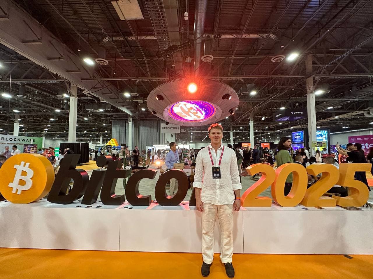 CryptoIndex.com at the Bitcoin 2025 Conference
